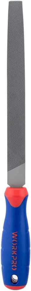 10 Inch Flat File – Durable Steel, Double Cut, Anti-Slip Grip for Sharpening & Deburring, Tool Sharpener for Pros & DIY
10 Inch Flat File – Durable Steel, Double Cut, Anti-Slip Grip for Sharpening & Deburring, Tool Sharpener for Pros & DIY