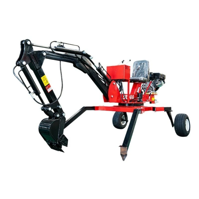 All-terrain paper excavator, small agricultural wheeled excavator
All-terrain paper excavator, small agricultural wheeled excavator