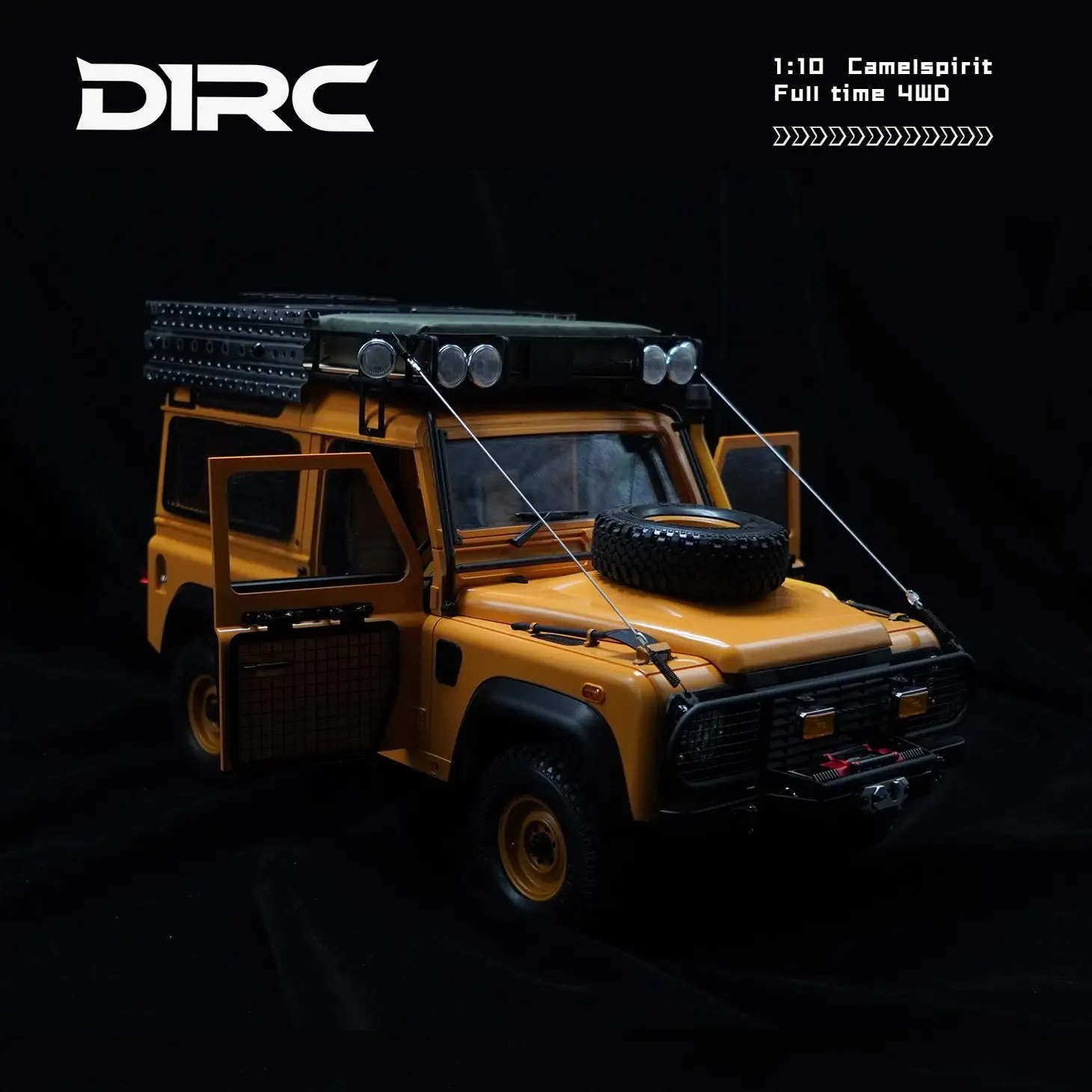 D1RC 1/10 Land Rover D90 Camel Trophy 2nd Generation Door Can Open RC Crawler Car Speed Adjustable Chasis
D1RC 1/10 Land Rover D90 Camel Trophy 2nd Generation Door Can Open RC Crawler Car Speed Adjustable Chasis
