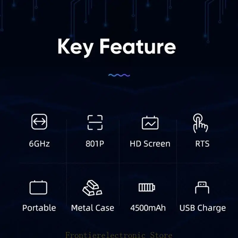 G8DB NanoVNA-F 1M-6G Vector Networks 4.3-inch Large Display Screen Long Service Life Broad Frequency Coverage
G8DB NanoVNA-F 1M-6G Vector Networks 4.3-inch Large Display Screen Long Service Life Broad Frequency Coverage