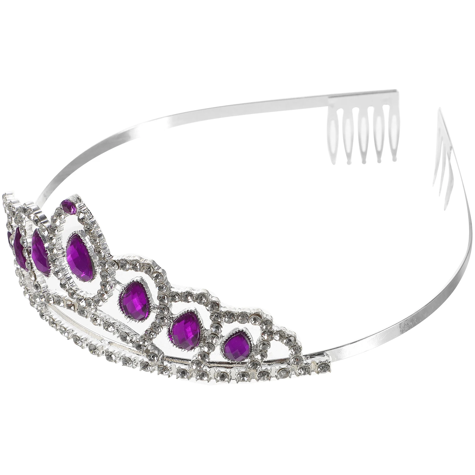 Wedding Bridal Crown Tiara Elegant Crystal Rhinestone Headband Shining Prom Hairpiece with Comb for Engagement Party
Wedding Bridal Crown Tiara Elegant Crystal Rhinestone Headband Shining Prom Hairpiece with Comb for Engagement Party