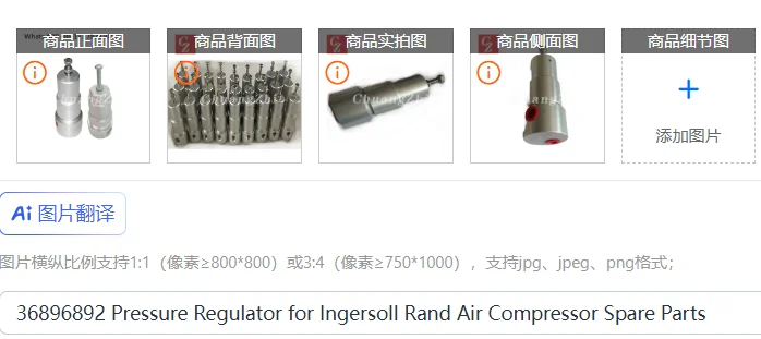 36896892 Pressure Regulator for Ingersoll Rand Air Compressor Spare Parts
36896892 Pressure Regulator for Ingersoll Rand Air Compressor Spare Parts