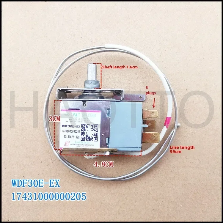 Контроллер температуры морозильной камеры для холодильника Midea WDF30E-EX 17431000000205
Контроллер температуры морозильной камеры для холодильника Midea WDF30E-EX 17431000000205