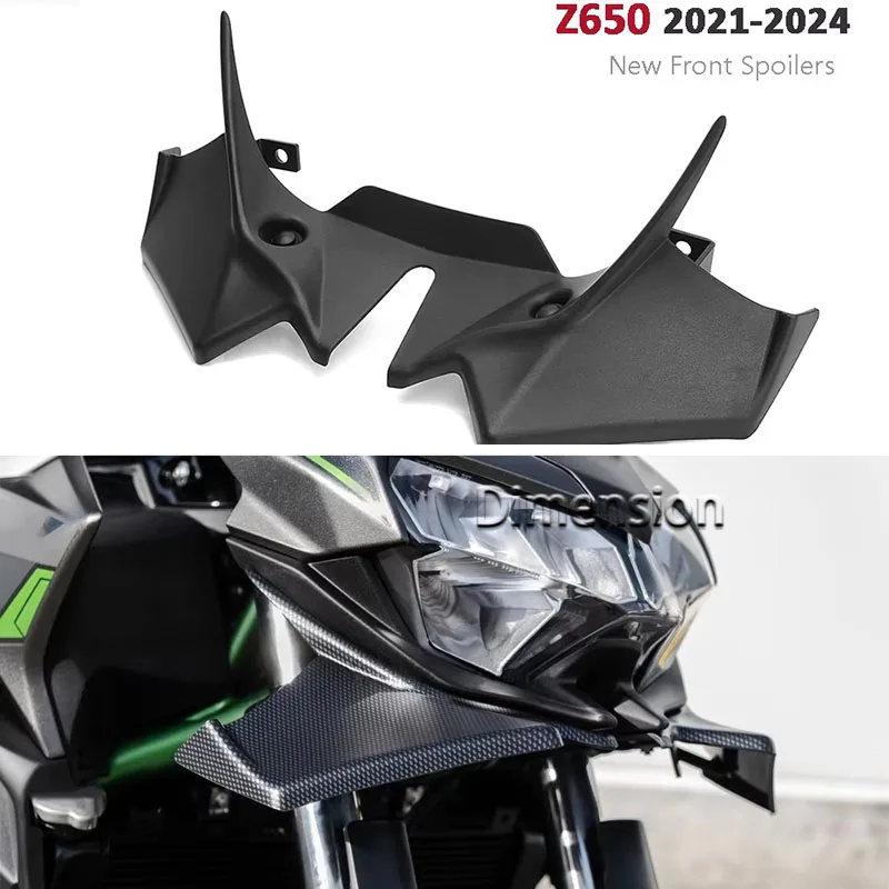 New Motorcycle Front Spoiler Fairing Winglet Aerodynamic Wing Cover Trim For Kawasaki Z650 Z 650 z650 2021 2022 2023 2024
New Motorcycle Front Spoiler Fairing Winglet Aerodynamic Wing Cover Trim For Kawasaki Z650 Z 650 z650 2021 2022 2023 2024