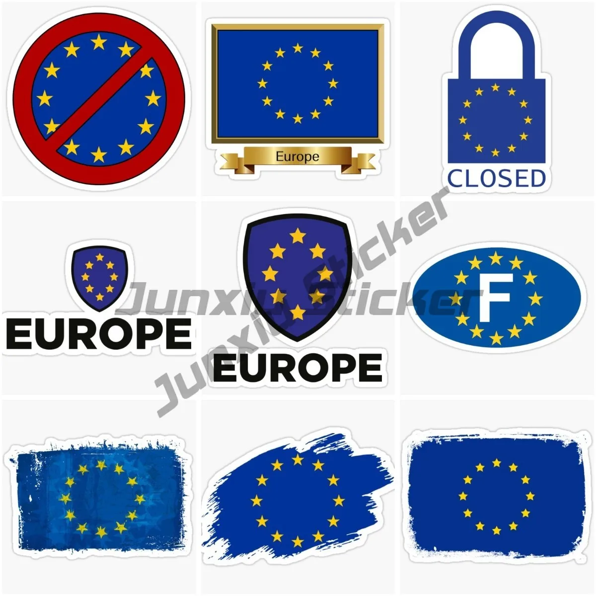 European Union Sticker Laptop Window Motorcycle Accessories Car Truck Decoration Decals Customizable Decal
European Union Sticker Laptop Window Motorcycle Accessories Car Truck Decoration Decals Customizable Decal