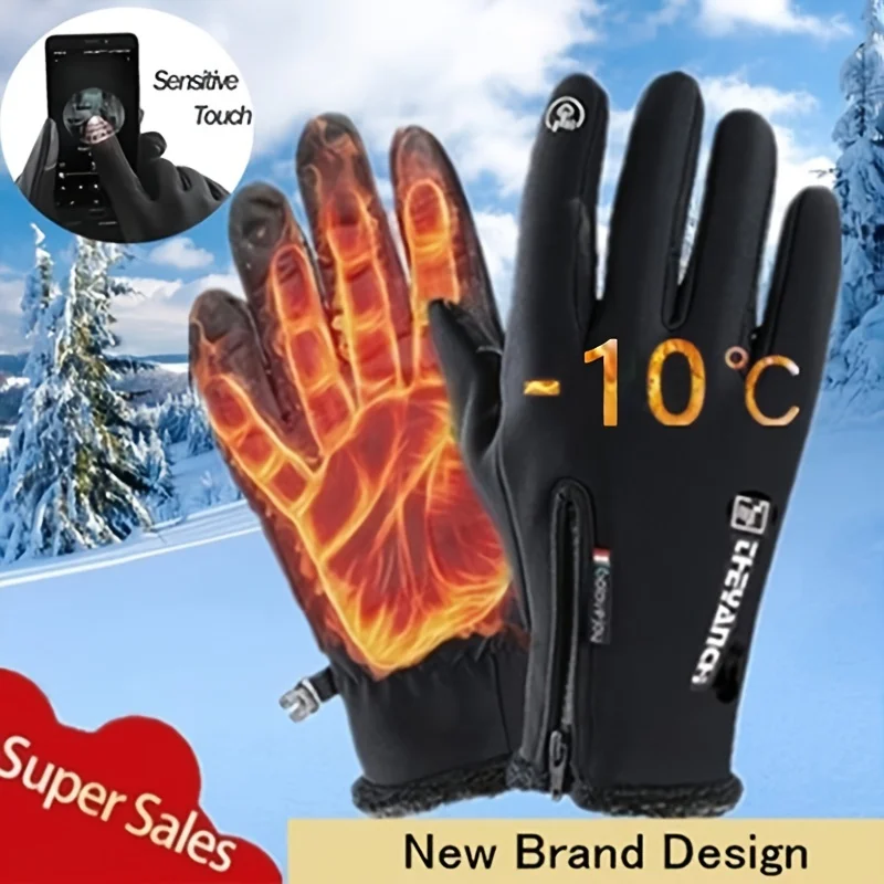 Winter Gloves Waterproof Thermal Touch Screen Thermal Windproof Warm Gloves Cold Weather Running Sports Hiking Fishing Gloves
Winter Gloves Waterproof Thermal Touch Screen Thermal Windproof Warm Gloves Cold Weather Running Sports Hiking Fishing Gloves