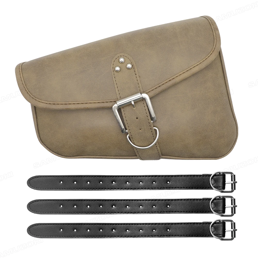 Universal Motorcycle Retro Brown Saddle Travel Bag Side Tool Bag for Sportsters Rebel Rocker Bag Waterproof
Universal Motorcycle Retro Brown Saddle Travel Bag Side Tool Bag for Sportsters Rebel Rocker Bag Waterproof