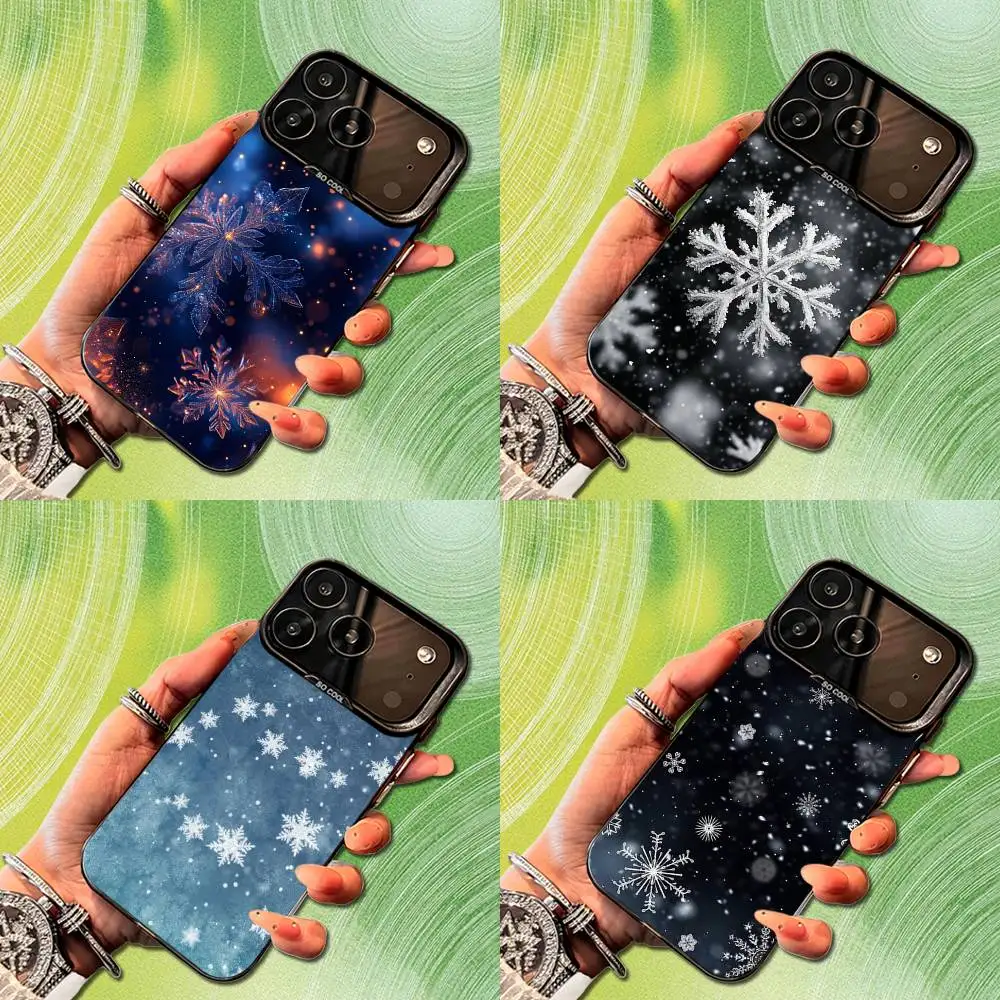 Snowflake Art Winter Snow Phone Case For iPhone 14,17,13,12,11,16,15,Mini,Pro,SE,XS,MAX,Black Matte Silicone Cover
Snowflake Art Winter Snow Phone Case For iPhone 14,17,13,12,11,16,15,Mini,Pro,SE,XS,MAX,Black Matte Silicone Cover