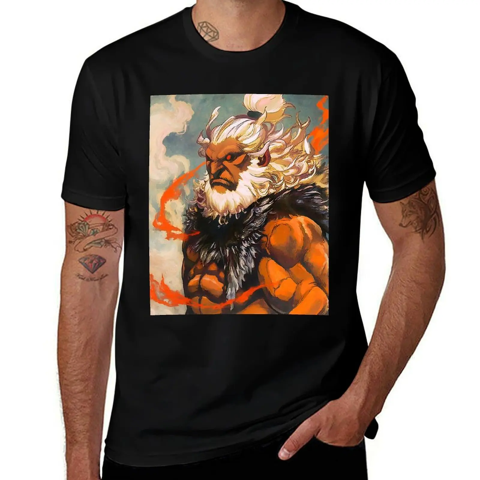 Master Akuma Street Fighter T-Shirt man clothes Clothing tops baggy shirts big and tall t shirts for men
Master Akuma Street Fighter T-Shirt man clothes Clothing tops baggy shirts big and tall t shirts for men