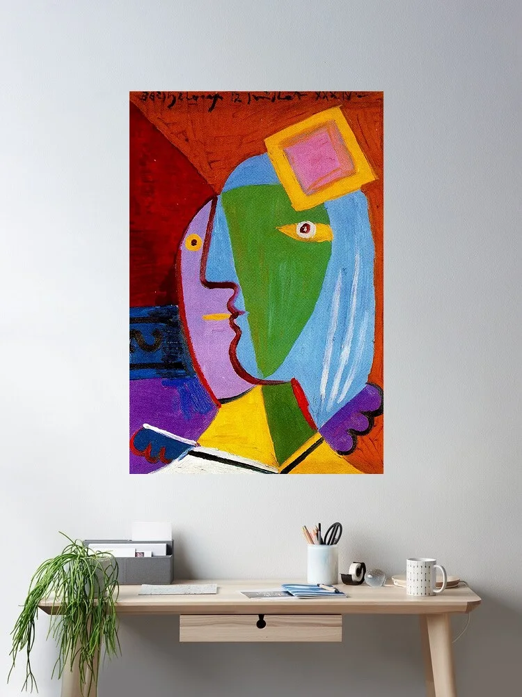 Woman 1934 by Pablo Picasso, Art Print Canvas Poster, Living Room Decor, Home Wall Picture
Woman 1934 by Pablo Picasso, Art Print Canvas Poster, Living Room Decor, Home Wall Picture