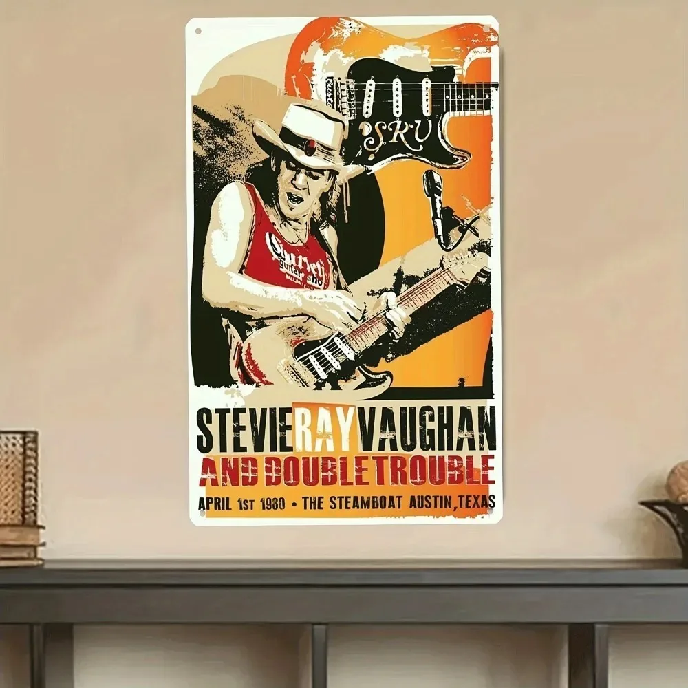 1pc Vaughan Guitar God Aluminum Wall Art – 8x12 Inch Distressed Metal Poster Reprint with Blues Scale Distressing & Concert
1pc Vaughan Guitar God Aluminum Wall Art – 8x12 Inch Distressed Metal Poster Reprint with Blues Scale Distressing & Concert