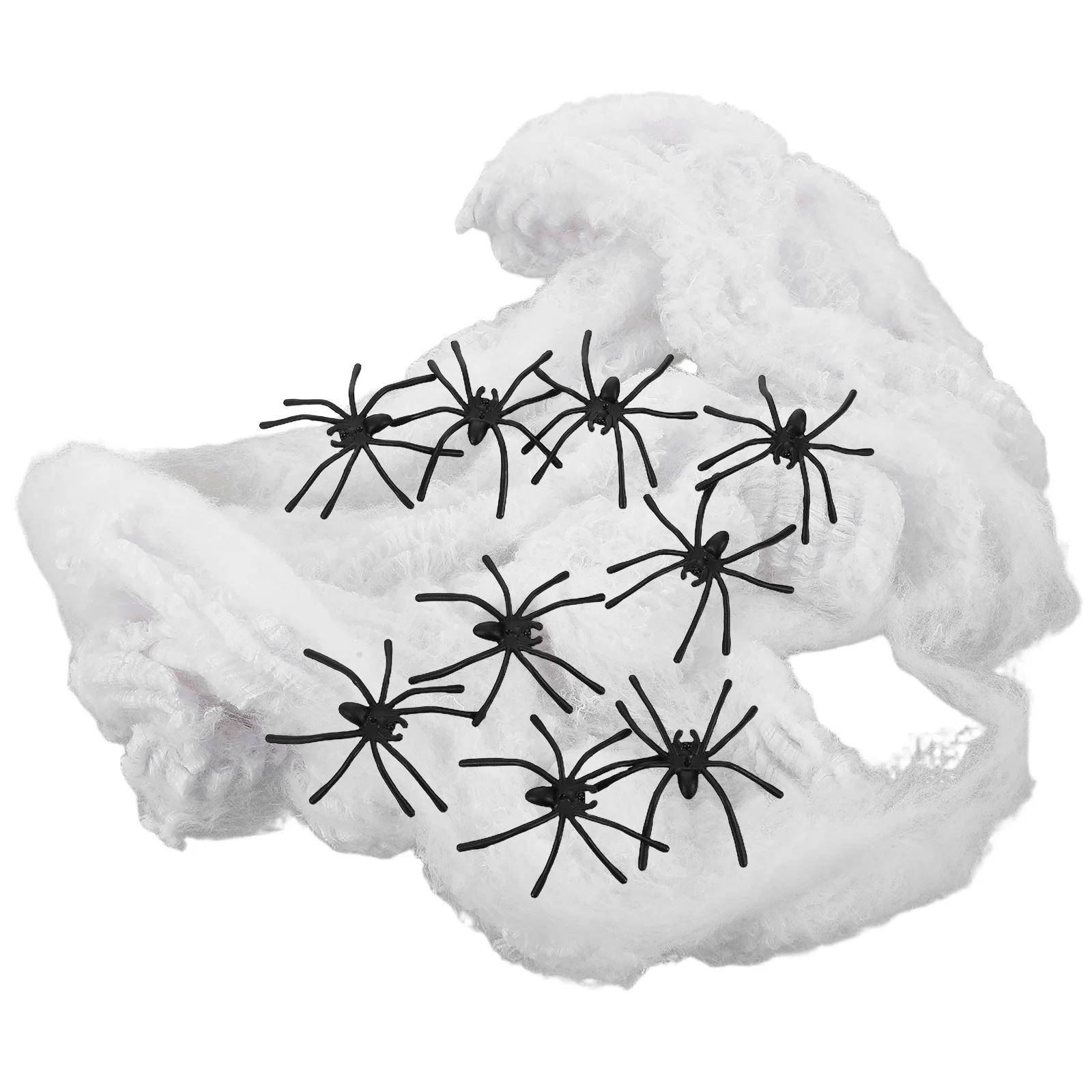 1Set Halloween Spider Web Decorations Realistic Fake Spiders White Cobwebs Indoor Outdoor Haunted House Party Prank Supplies
1Set Halloween Spider Web Decorations Realistic Fake Spiders White Cobwebs Indoor Outdoor Haunted House Party Prank Supplies