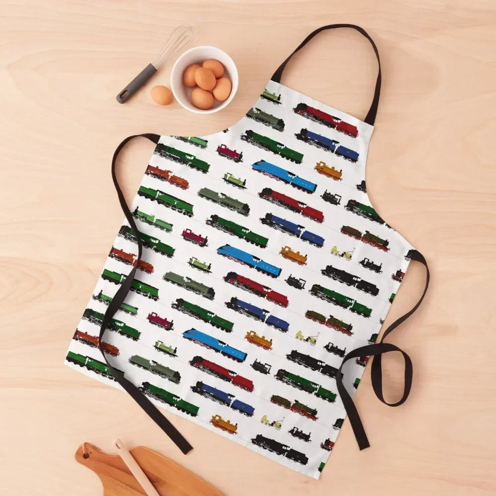 Iconic British Steam Trains Apron Barber Trim Cloth cooks clothes cookings for women Apron
Iconic British Steam Trains Apron Barber Trim Cloth cooks clothes cookings for women Apron