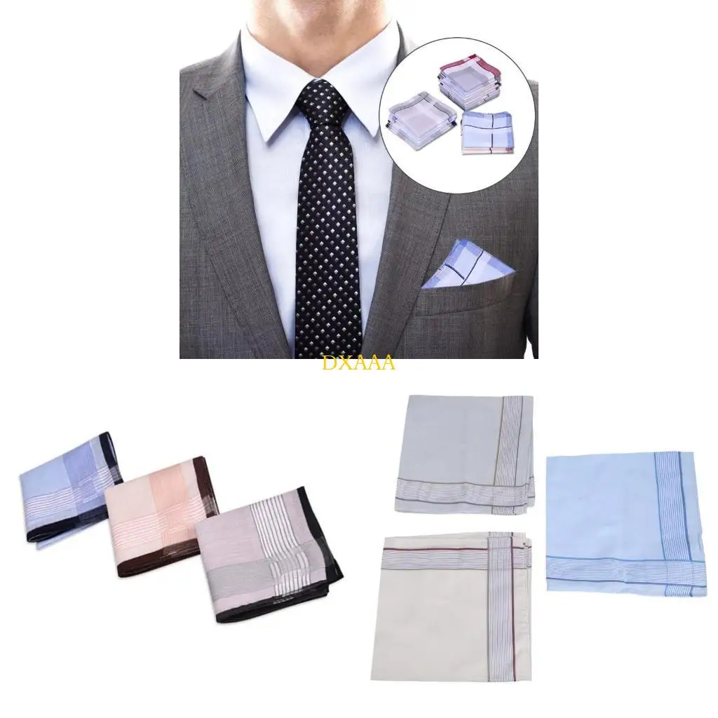 DXAA Men’s Fabric Handkerchief Set of 3 Pocket Hankie Towel Sweat Wiping Handkerchiefs for Adult Business Suit Square Pocket
DXAA Men’s Fabric Handkerchief Set of 3 Pocket Hankie Towel Sweat Wiping Handkerchiefs for Adult Business Suit Square Pocket