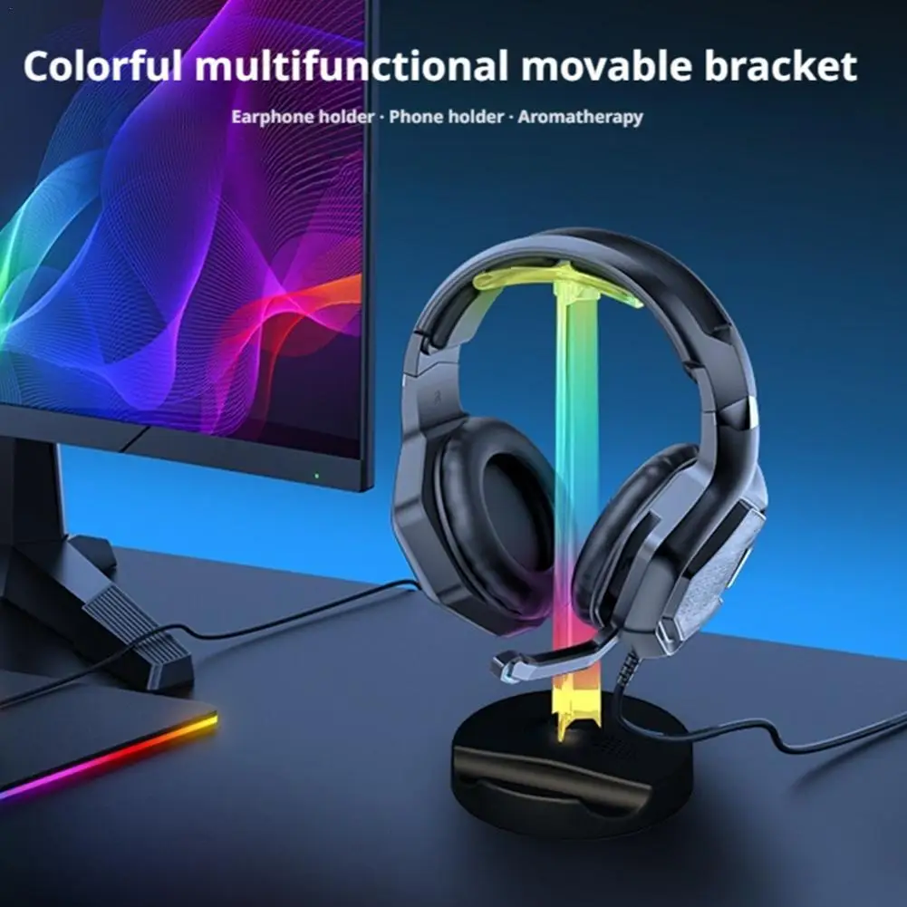 Подставка для гарнитуры RGB, звукосниматель, атмосферный свет, компьютерный рабочий стол, спортивная комната, подставка для спальни, подставка для наушников RGB
Подставка для гарнитуры RGB, звукосниматель, атмосферный свет, компьютерный рабочий стол, спортивная комната, подставка для спальни, подставка для наушников RGB