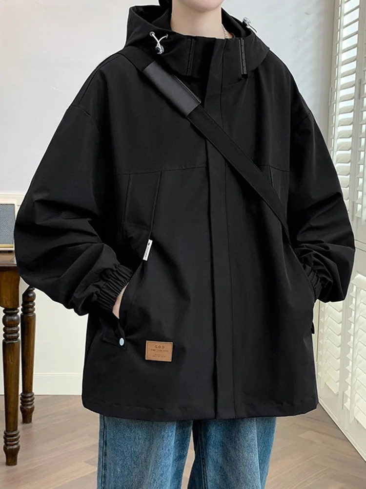 Loose Fit Men's Jaet Spring Autumn New Sle plus Size Casual Workwear Coat Windproof Polyester Nylon Cosite Fiber
Loose Fit Men's Jaet Spring Autumn New Sle plus Size Casual Workwear Coat Windproof Polyester Nylon Cosite Fiber