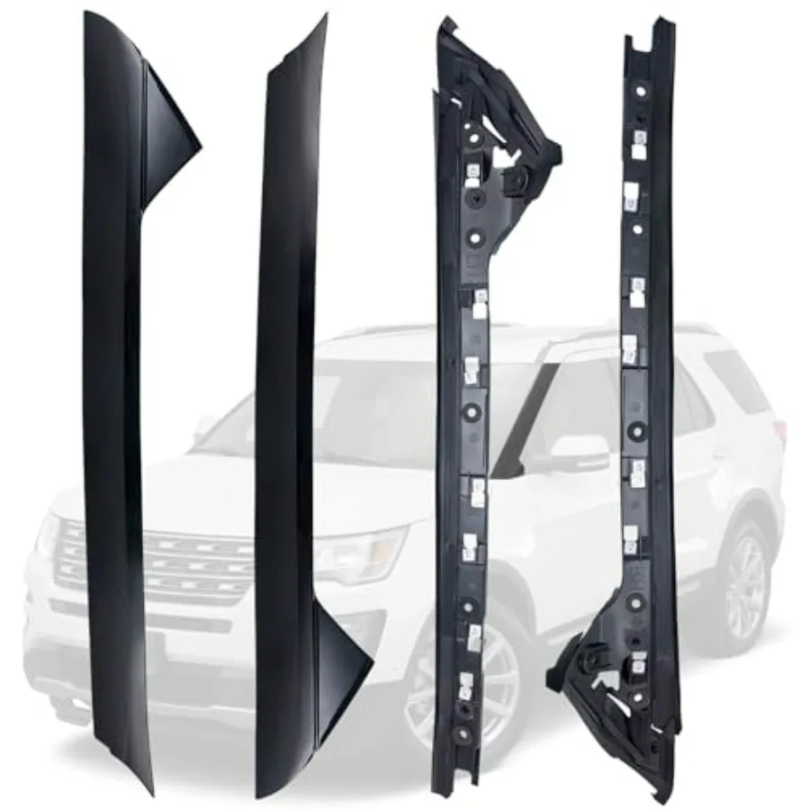 Windshield Trim Molding A-Pillar Fit for Ford Explorer 2011-2019 Window Trim Replaces 926-450 926-451 BB5Z7803137AA BB5Z7803145
Windshield Trim Molding A-Pillar Fit for Ford Explorer 2011-2019 Window Trim Replaces 926-450 926-451 BB5Z7803137AA BB5Z7803145