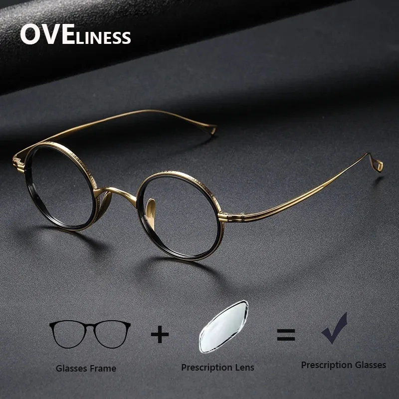 Pure Titanium optical Glasses Frame Men women Retro Round High Quality Prescription myopia Eyeglasses frame Spectacles Eyewear
Pure Titanium optical Glasses Frame Men women Retro Round High Quality Prescription myopia Eyeglasses frame Spectacles Eyewear