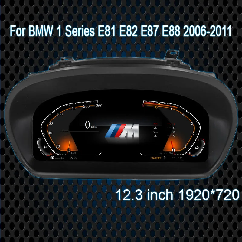 Digital Instrument Cluster for BMW 1 Series E81 E82 E87 E88 2006-2011 Speedometer,Dashboard,10’’ HD screen anti-glare
Digital Instrument Cluster for BMW 1 Series E81 E82 E87 E88 2006-2011 Speedometer,Dashboard,10’’ HD screen anti-glare