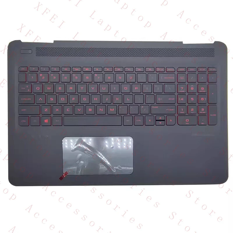 Подставка для рук (пальмрест) для HP OMEN 15-AX019TX 15-AX TPN-Q173 с клавиатурой и тачпадом, раскладка US
Подставка для рук (пальмрест) для HP OMEN 15-AX019TX 15-AX TPN-Q173 с клавиатурой и тачпадом, раскладка US