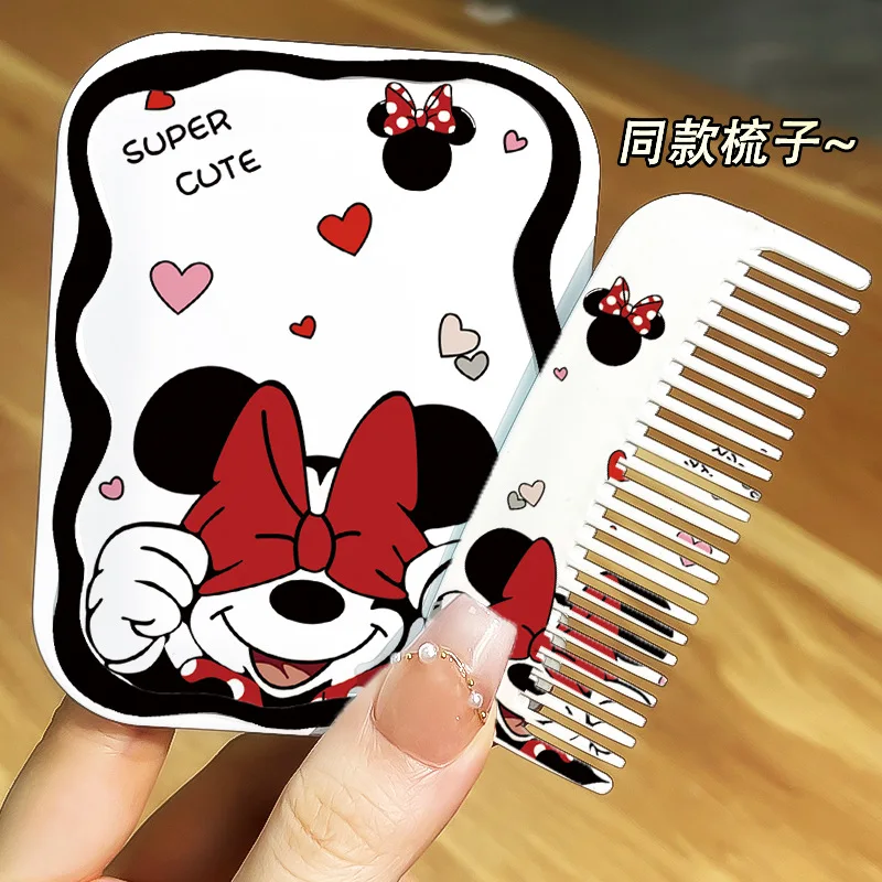 Disney Mickey Mouse Cartoon Portable Portable Small Mirror Ins Flip Style Mirror Comb 2-in-1 Girl Gift
Disney Mickey Mouse Cartoon Portable Portable Small Mirror Ins Flip Style Mirror Comb 2-in-1 Girl Gift