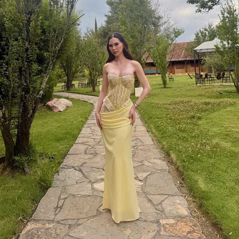 Thinyfull Sexy Mermaid Prom Dresses Sweetheart Corset Back Lace Night Evening Dress Formal Cocktail Party Prom Gowns Customized
Thinyfull Sexy Mermaid Prom Dresses Sweetheart Corset Back Lace Night Evening Dress Formal Cocktail Party Prom Gowns Customized
