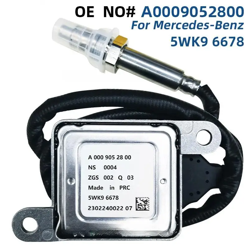 5WK96678 A0009052800 0009052800 Nitrogen Oxygen Sensor NOX Sensor For Mercedes-Benz GLE SLC SLK V W447 Vito Mixto
5WK96678 A0009052800 0009052800 Nitrogen Oxygen Sensor NOX Sensor For Mercedes-Benz GLE SLC SLK V W447 Vito Mixto