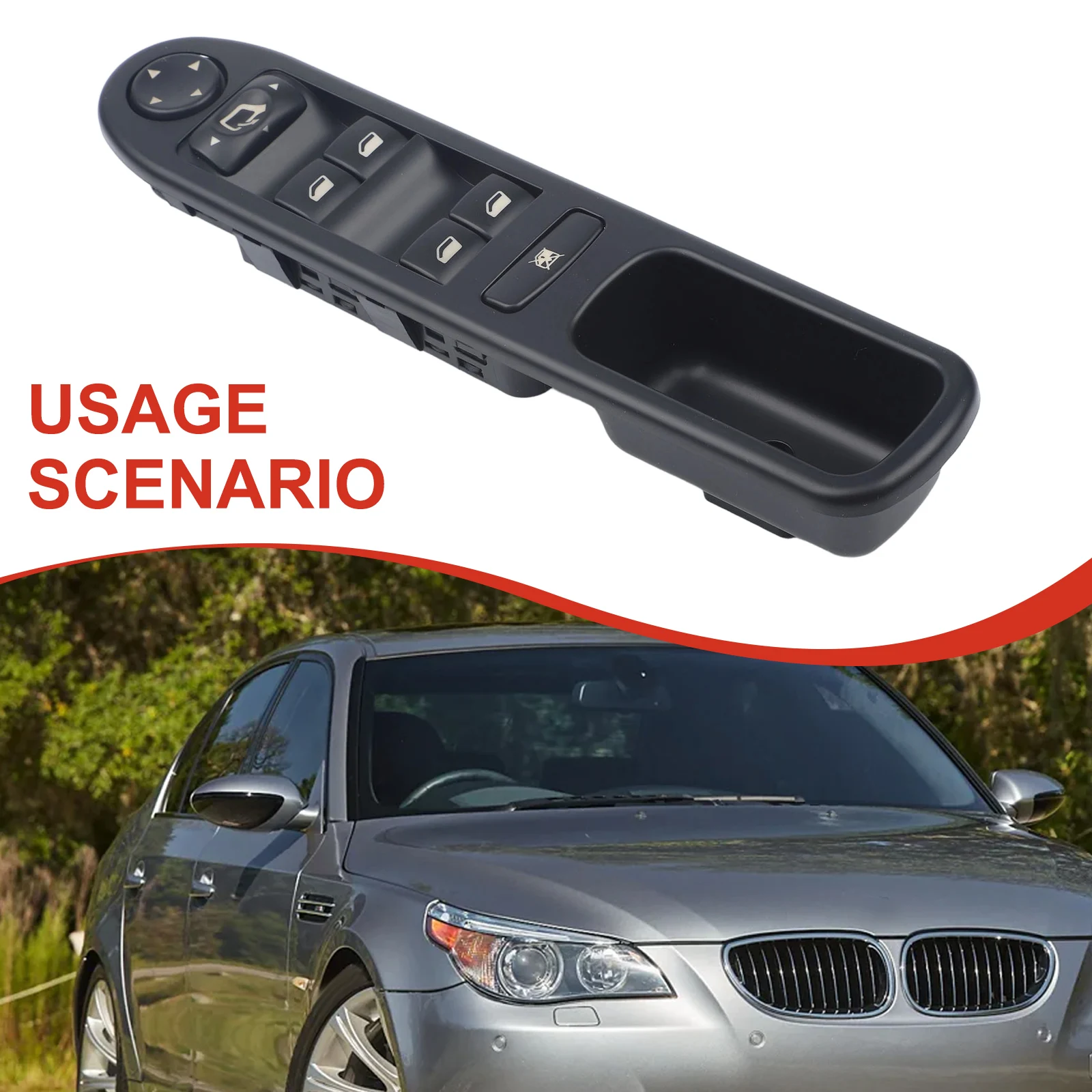 Vehicle Repair For 307CC 307SW Car Window Switch 307SW Electric Window Switch Window Switch As Picture Shows Easy Installation
Vehicle Repair For 307CC 307SW Car Window Switch 307SW Electric Window Switch Window Switch As Picture Shows Easy Installation