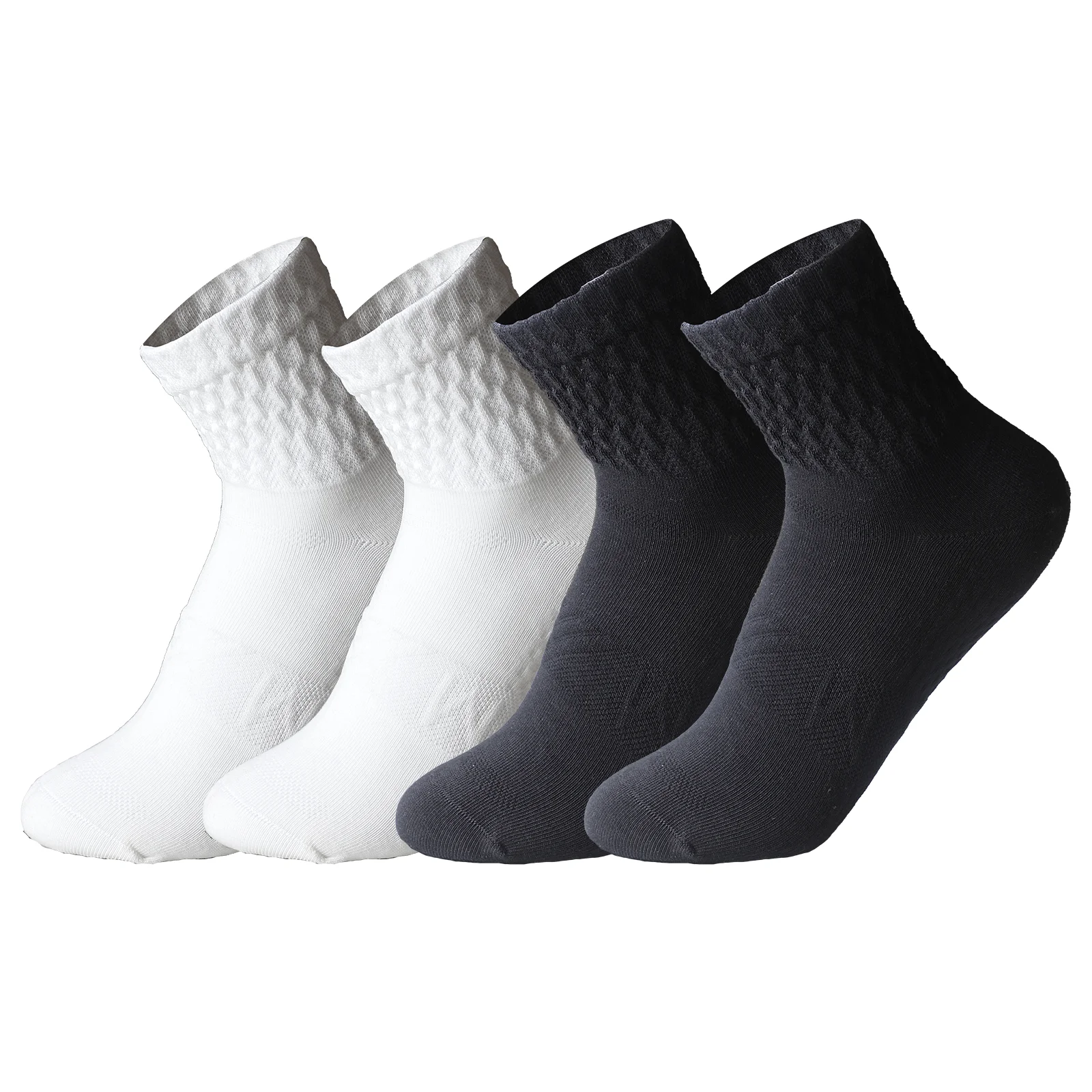 Mens Athletic Quarter Socks Lightweight Thin Breathable Mesh Ankle Socks for Running Sports White Black
Mens Athletic Quarter Socks Lightweight Thin Breathable Mesh Ankle Socks for Running Sports White Black