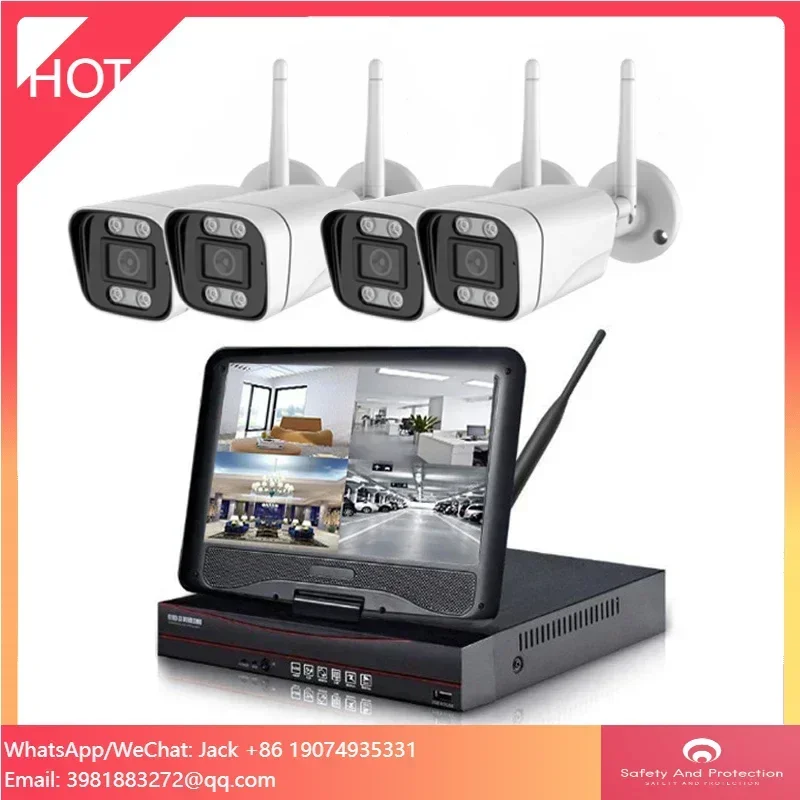 4Ch Wifi NVR With 10.1 Inches 5MP Wifi CCTV Camera Full Color Wireless IP Mini Camera
4Ch Wifi NVR With 10.1 Inches 5MP Wifi CCTV Camera Full Color Wireless IP Mini Camera