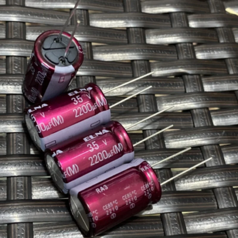 5PCS-30PCS 2200UF 35V Japanese Ina ELNA Audio Capacitor 35V2200UF 16 * 25 RA3 Purple Red Robe
5PCS-30PCS 2200UF 35V Japanese Ina ELNA Audio Capacitor 35V2200UF 16 * 25 RA3 Purple Red Robe