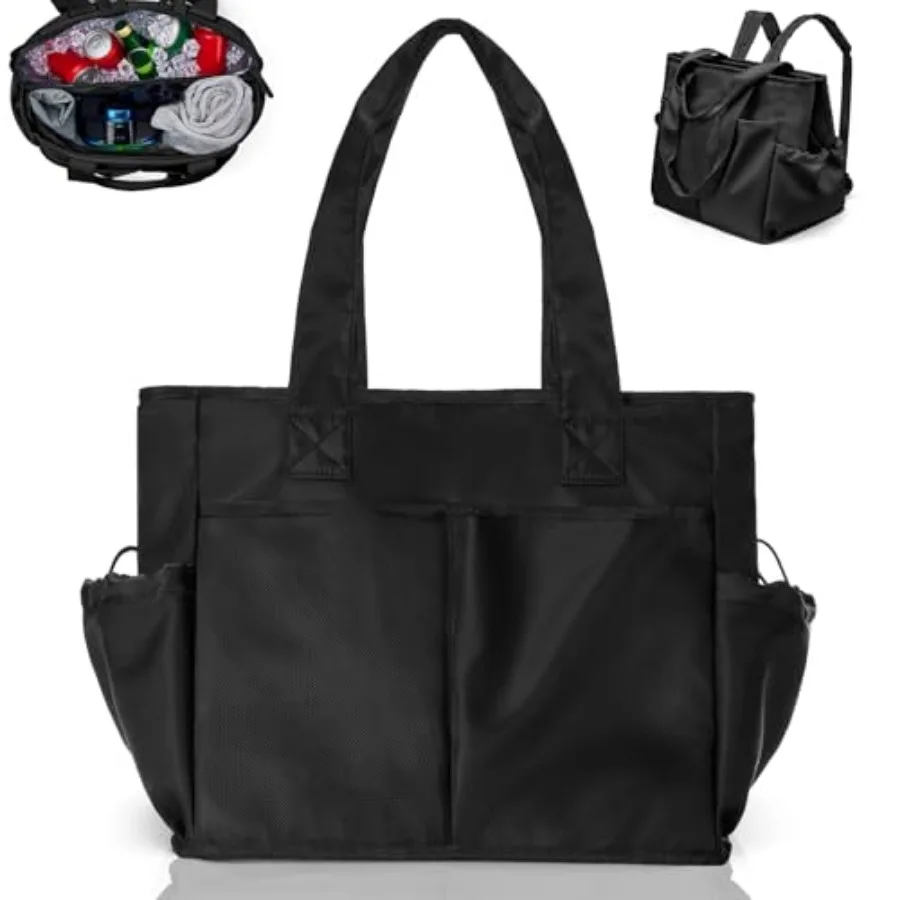 Soft Cooler Bag - Leakproof and Insulated, 2-in-1 Collapsible Design, Dry/Wet Separation, Large Soft Sided Cooler with Multi-Po
Soft Cooler Bag - Leakproof and Insulated, 2-in-1 Collapsible Design, Dry/Wet Separation, Large Soft Sided Cooler with Multi-Po