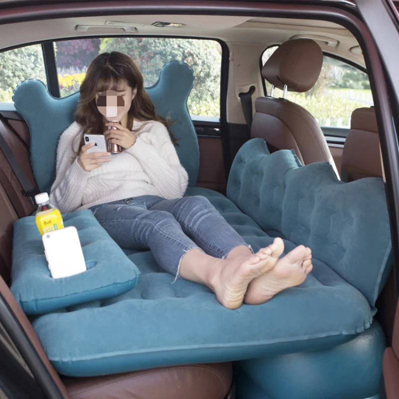 Cartoon foldable inflatable mattress car travel, suitable sedans Vehicle-mounted inflatable bed
Cartoon foldable inflatable mattress car travel, suitable sedans Vehicle-mounted inflatable bed