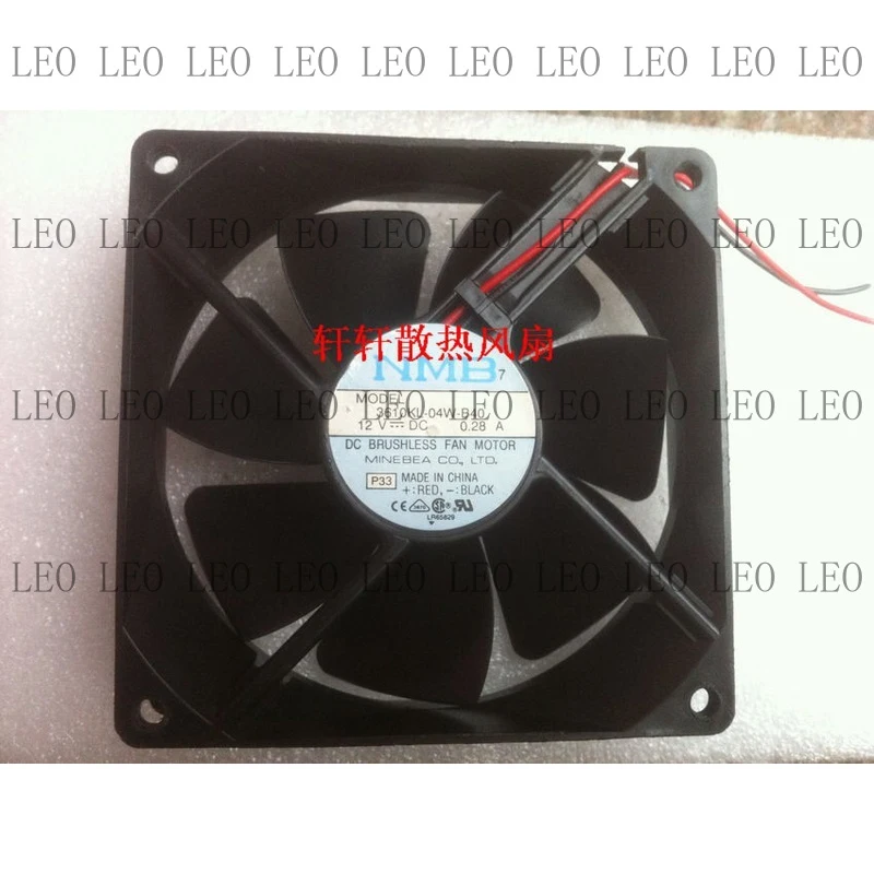 FF for NMB 3610KL-04W-B40 9CM 9225 12V 0.28A 2-wire double ball case power fan
FF for NMB 3610KL-04W-B40 9CM 9225 12V 0.28A 2-wire double ball case power fan