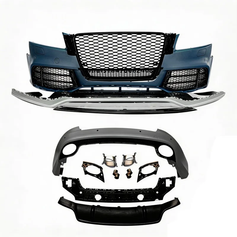 Car Parts A5 S5 B8 Front Rear Bumper RS5 Style Body Kits Conversion Kit With Grille for A5 S5 B8 2008 2009 2010 2011
Car Parts A5 S5 B8 Front Rear Bumper RS5 Style Body Kits Conversion Kit With Grille for A5 S5 B8 2008 2009 2010 2011