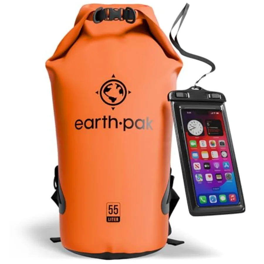 Waterproof Dry Bag - Roll Top Waterproof Backpack Sack Keeps Gear Dry for Kayak with Waterproof Phone Case
Waterproof Dry Bag - Roll Top Waterproof Backpack Sack Keeps Gear Dry for Kayak with Waterproof Phone Case