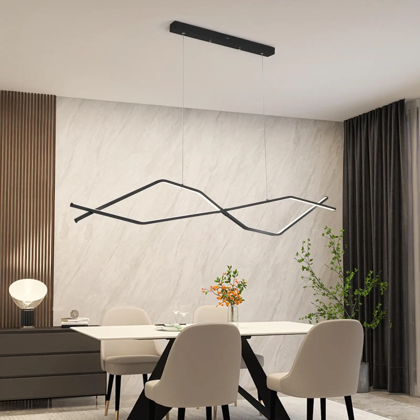 Scandinavian Minimalist Pendant Light for Dining Room Kitchen Bar Cafe Living Room Modern Simple Line Design Home Lighting
Scandinavian Minimalist Pendant Light for Dining Room Kitchen Bar Cafe Living Room Modern Simple Line Design Home Lighting