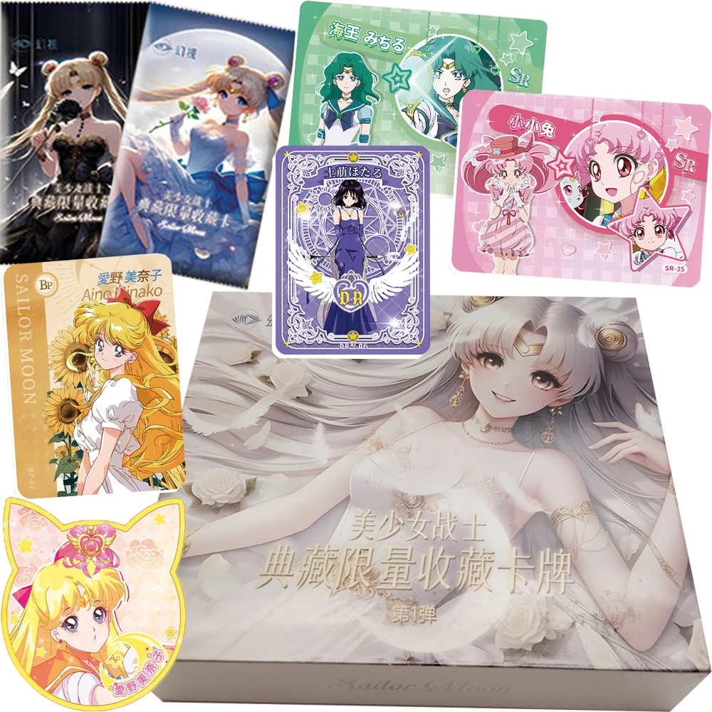 Classic Girl Magic Love Theme Anime Sailor Moon Collection Card Unique Design Gorgeous Character Practical Cards Birthday Gifts
Classic Girl Magic Love Theme Anime Sailor Moon Collection Card Unique Design Gorgeous Character Practical Cards Birthday Gifts