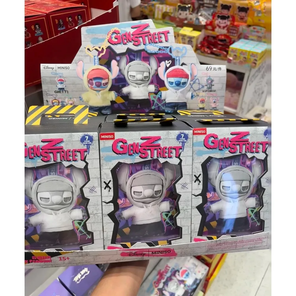 Stitch Gen Z Street Series слепая коробка аниме персонаж виниловая игрушка-сюрприз подарок для детей день рождения модное украшение
Stitch Gen Z Street Series слепая коробка аниме персонаж виниловая игрушка-сюрприз подарок для детей день рождения модное украшение