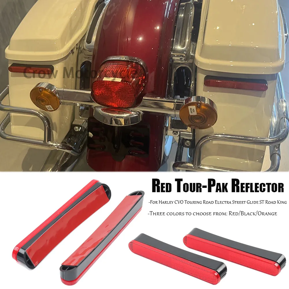 Motorcycle Tour-Pak Reflector Reflective Strip For Harley CVO Touring Road Electra Street Glide ST Road King 201
Motorcycle Tour-Pak Reflector Reflective Strip For Harley CVO Touring Road Electra Street Glide ST Road King 201