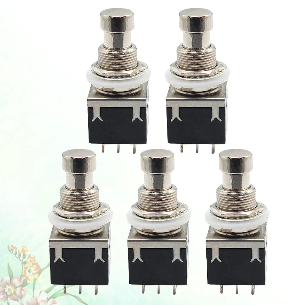 5 PCS Black Effect Button Guitar Effects Pedal Metal Car Accessory True Bypass Foot
5 PCS Black Effect Button Guitar Effects Pedal Metal Car Accessory True Bypass Foot