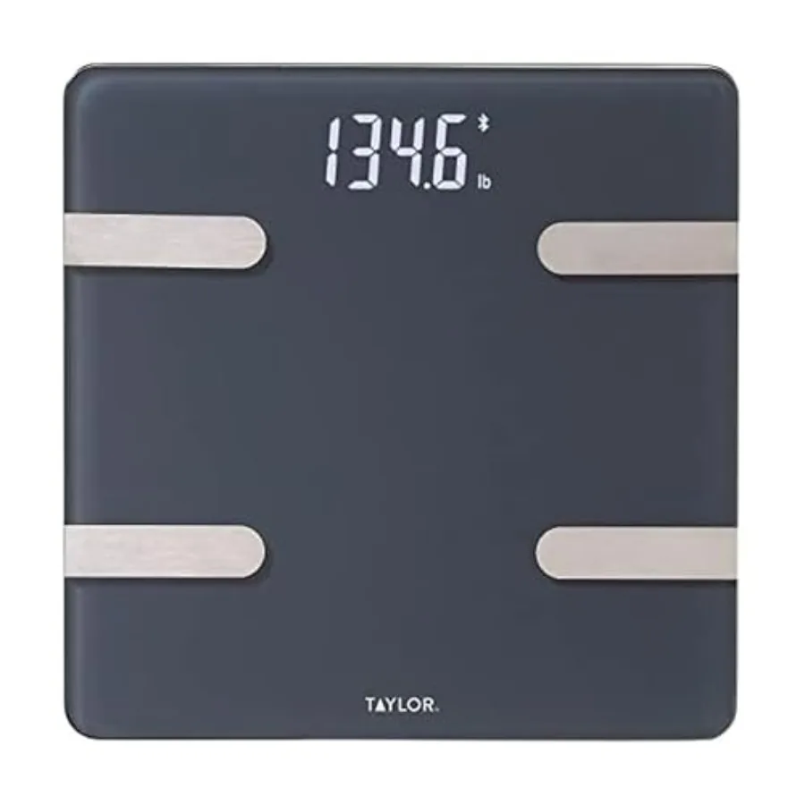 Bluetooth Smart Body Composition Scale for Body Weight Body Fat Water Muscle and Bone Mass Weight Tracking and BMI with Smartph
Bluetooth Smart Body Composition Scale for Body Weight Body Fat Water Muscle and Bone Mass Weight Tracking and BMI with Smartph