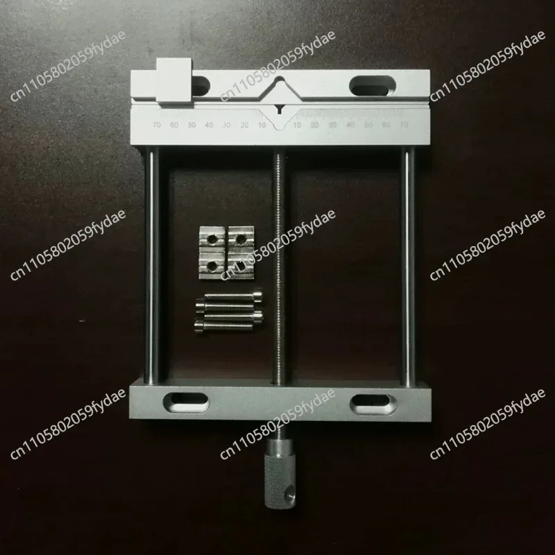 Compact Multi-Function Open-End Vise, Engraving Machine Accessories Precision Horizontal Clamping Fixture High Accuracy