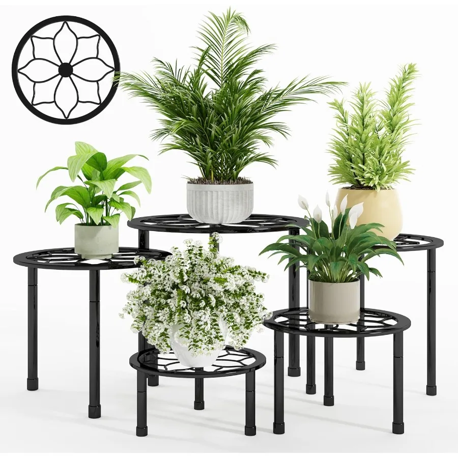 Metal Plant Stand Indoor OutdoorIndoor Plant Stands for patio rust proof Heavy Duty Flower Pot Stands for Multiple Plant Black
Metal Plant Stand Indoor OutdoorIndoor Plant Stands for patio rust proof Heavy Duty Flower Pot Stands for Multiple Plant Black