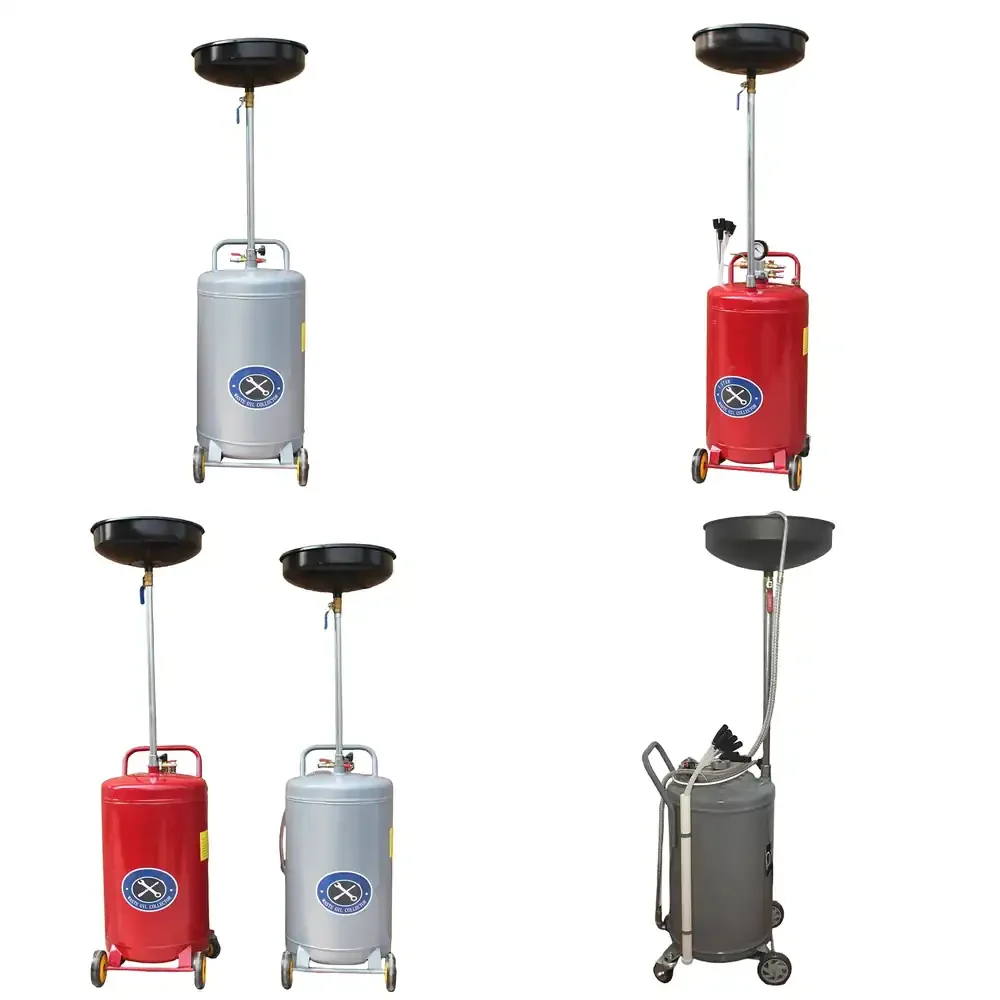 Stock Car Repair Air Operated Garage Oil Change Devices Pneumatic Car Waste Oil Drain tank with Wheel
Stock Car Repair Air Operated Garage Oil Change Devices Pneumatic Car Waste Oil Drain tank with Wheel