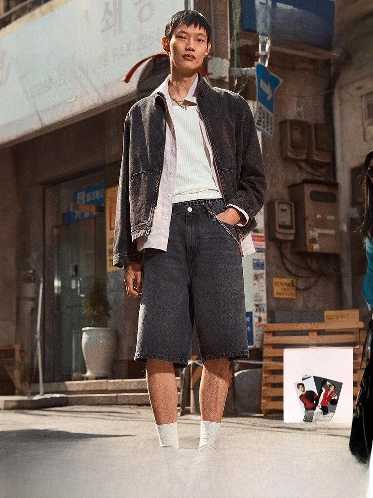 Свободные прямые мужские джинсы в американском стиле, повседневные летние тонкие джинсы H&M, размер 275
Свободные прямые мужские джинсы в американском стиле, повседневные летние тонкие джинсы H&M, размер 275