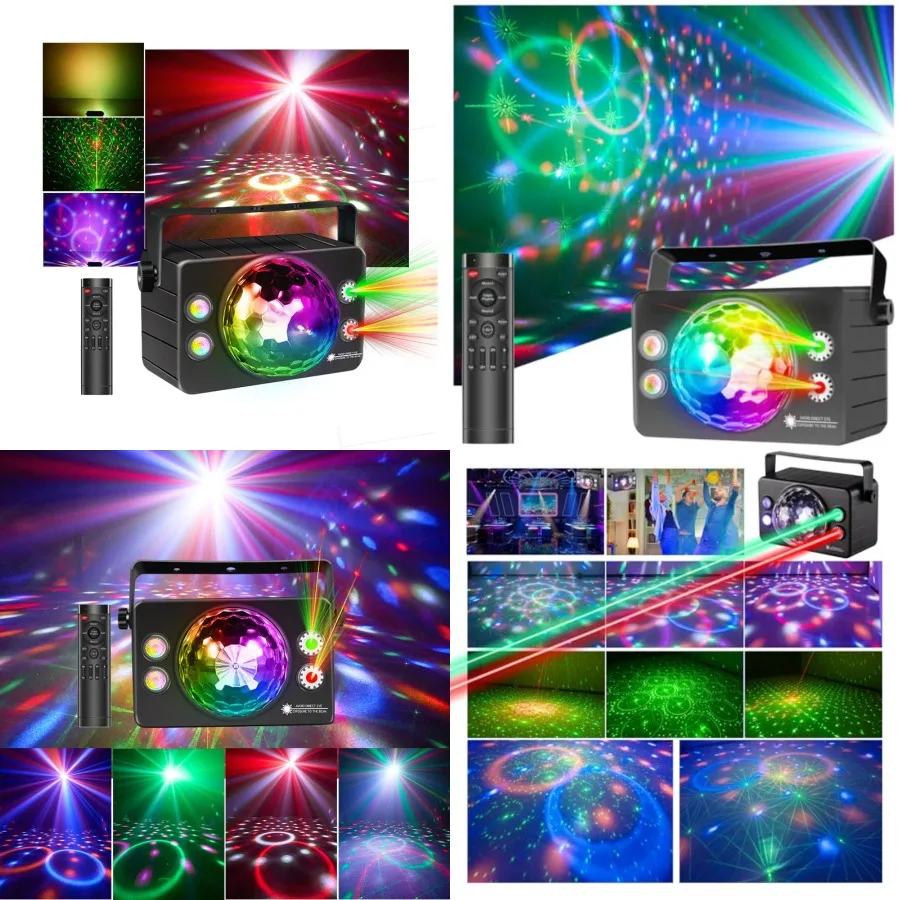 Party Lights Disco Ball Light Party Lights DJ Disco Lights LED Stage Strobe Lights Sound Activated with Remote Control for for
Party Lights Disco Ball Light Party Lights DJ Disco Lights LED Stage Strobe Lights Sound Activated with Remote Control for for