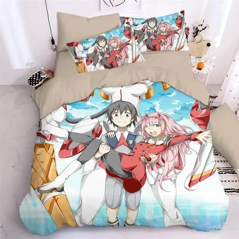 Darling In The Frank XX Bedding Sets Japan Anime Game Figure 3D Printed Duvet Cover Sets Twin Queen King Single Size Bedclothes
Darling In The Frank XX Bedding Sets Japan Anime Game Figure 3D Printed Duvet Cover Sets Twin Queen King Single Size Bedclothes