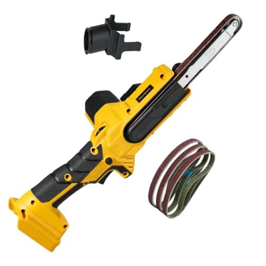Cordless Detail Band file Sander, Compatible with DEWALT 20V MAX Battery Tool Only,Finger Belt Sander with Variable Speed, 1/2"
Cordless Detail Band file Sander, Compatible with DEWALT 20V MAX Battery Tool Only,Finger Belt Sander with Variable Speed, 1/2"