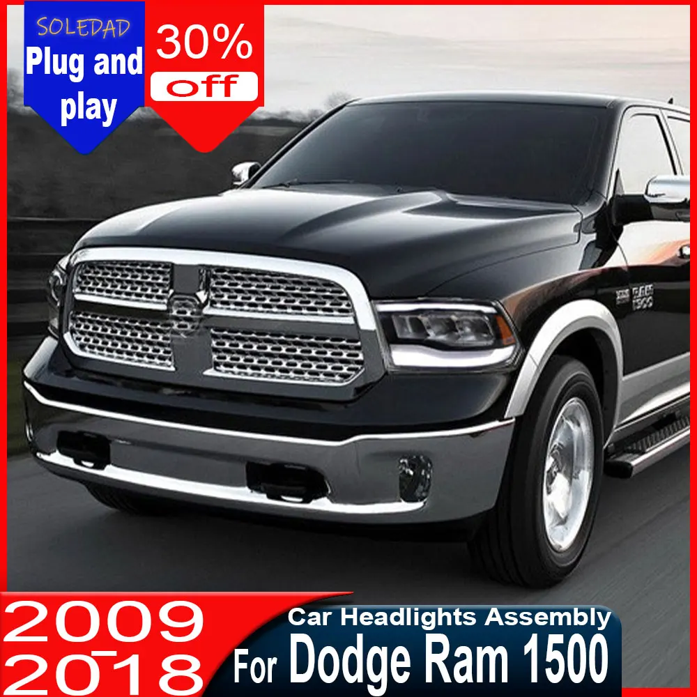 Car Headlights For Dodge Ram 1500 2500 3500 2009-2018 headlights Accessories Modified Full Led DRL Front Lights Assembly
Car Headlights For Dodge Ram 1500 2500 3500 2009-2018 headlights Accessories Modified Full Led DRL Front Lights Assembly